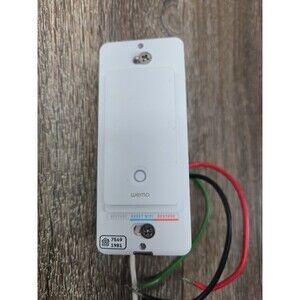 Belkin Wemo WLS040 WiFi Smart Light Switch White Used